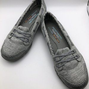 Skechers Relaxed Fit Air-Cooled Memory Foam Breath Easy Shoes Size 6.5